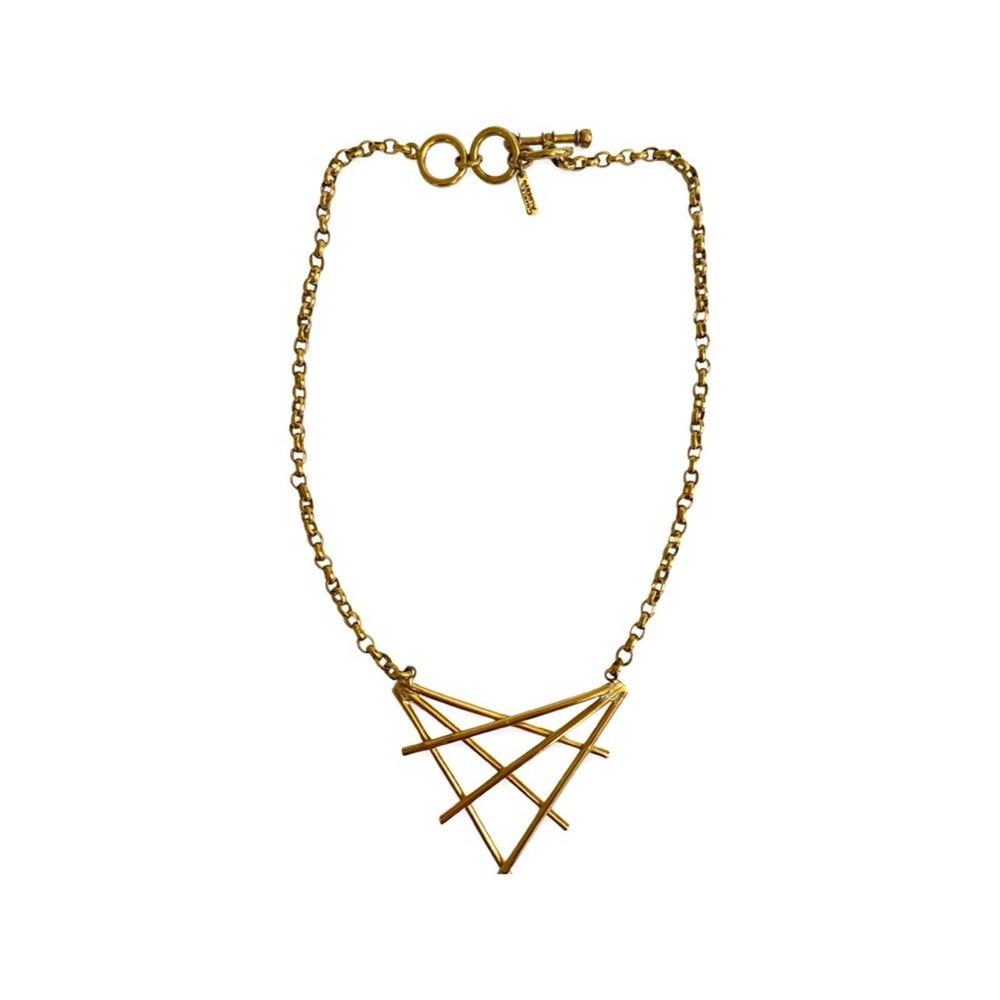 Charles Albert Alchemia Modern Gold Necklace